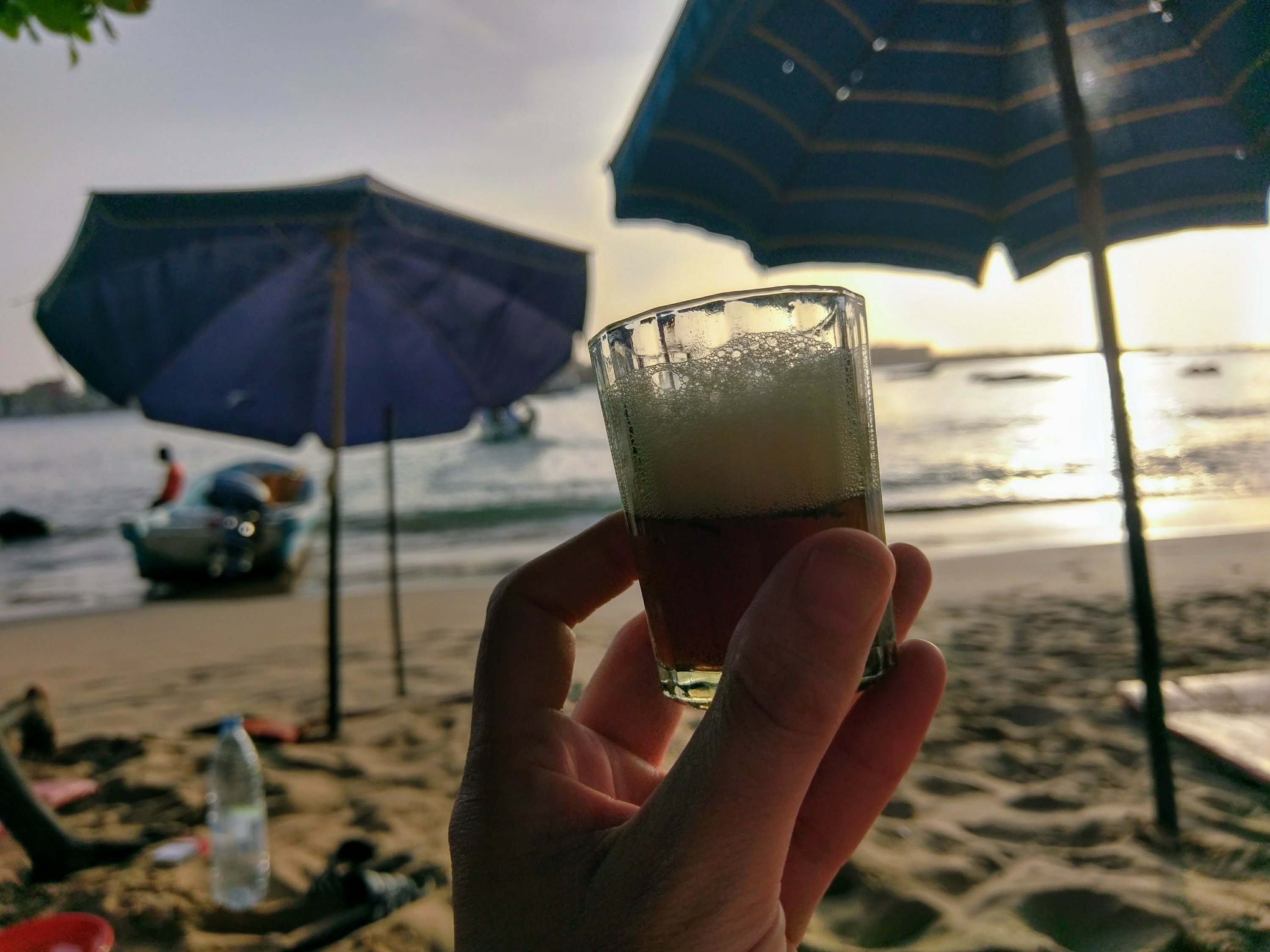 Glass of Tea-Sunset-Beach-Ngor Island-Dakar-Seengal